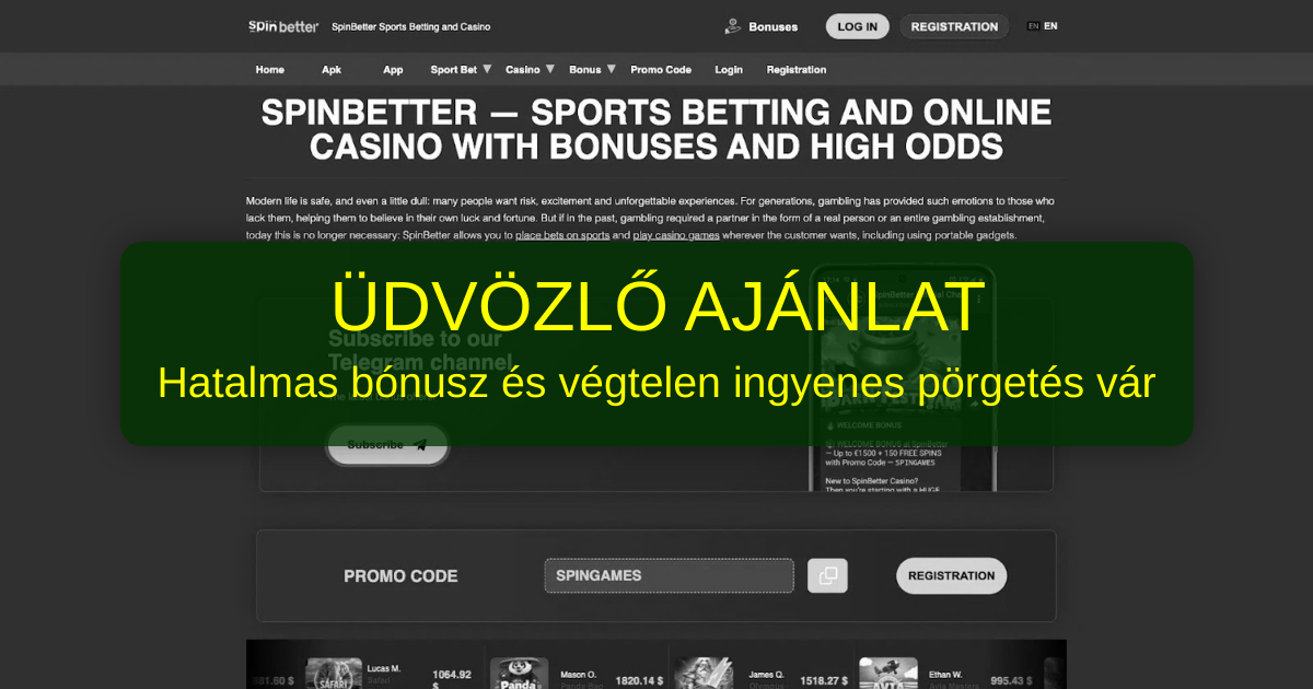 SpinBetter Casino welcome bonus